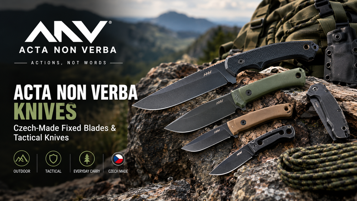 Acta Non Verba Knives: Czech-Made Fixed Blades & Tactical Knives