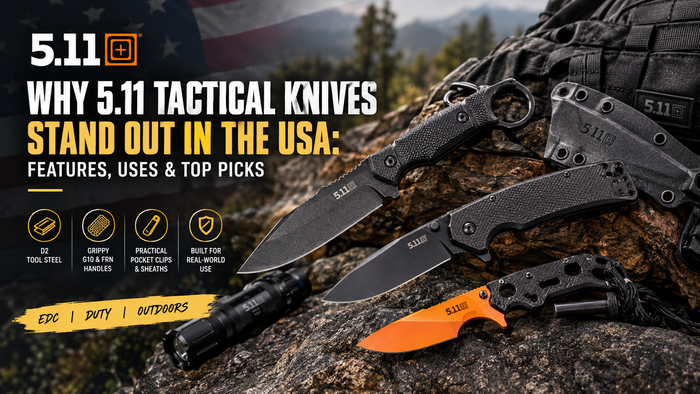Why 5.11 Tactical Knives Stand Out in the USA: Features, Uses & Top Picks
