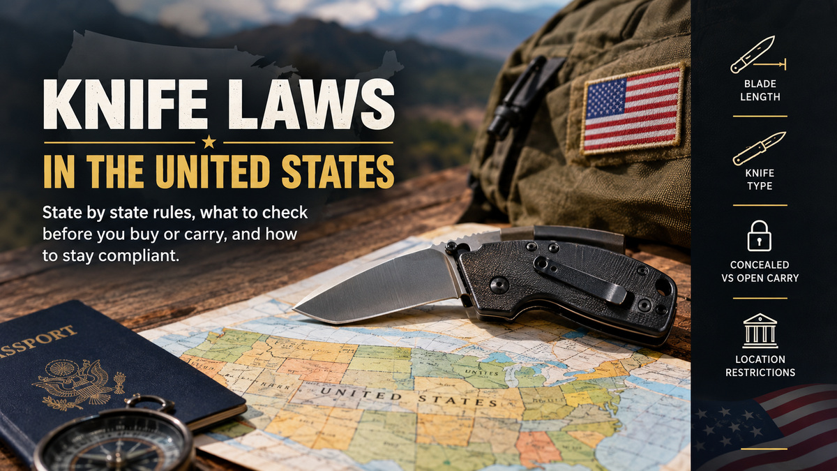 Knife Laws in the USA: What's Legal to Carry?