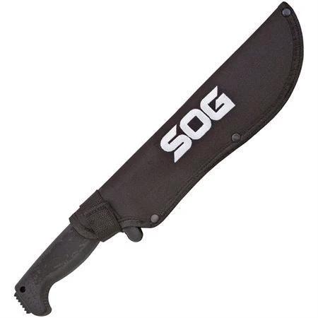 SOG SOGfari Machete Tanto MC04N 16 Inch Overall Sawback Blade Versatile For Outdoor Survivalists by SOG