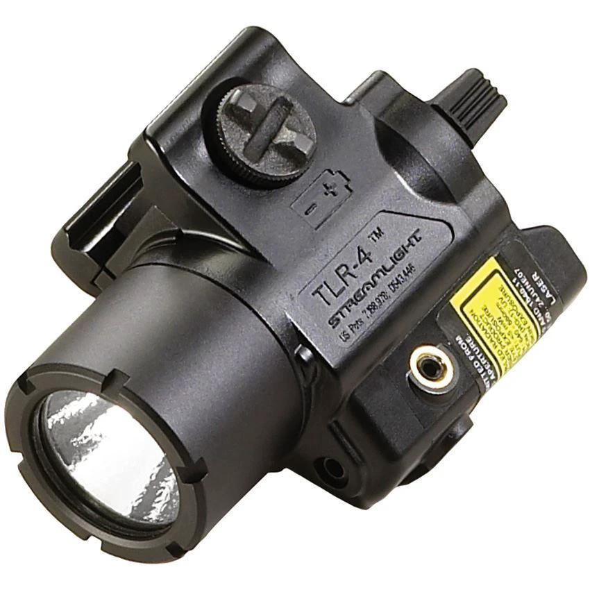 Streamlight TLR-4 Rail Mounted LED With Red Laser for Handguns Subcompact to Full Size 110 Lumen by Streamlight