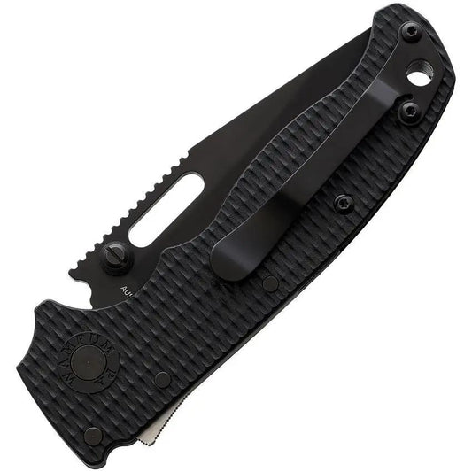 Demko AD 20.5 Shark Lock DLC Folding Knife For EDC Enthusiasts 3 Inch AUS 10A Blade by Demko