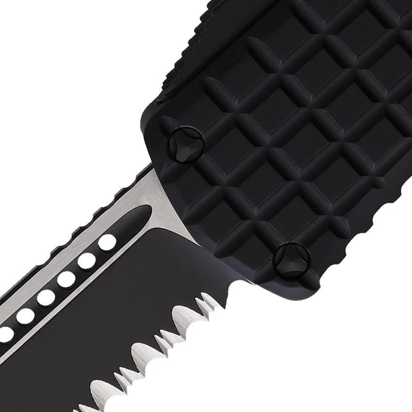 Microtech Hera OTF Automatic Knife 3 Inch Blade Premium Two Tone Frag Aluminum Handle EDC Tactical by Microtech