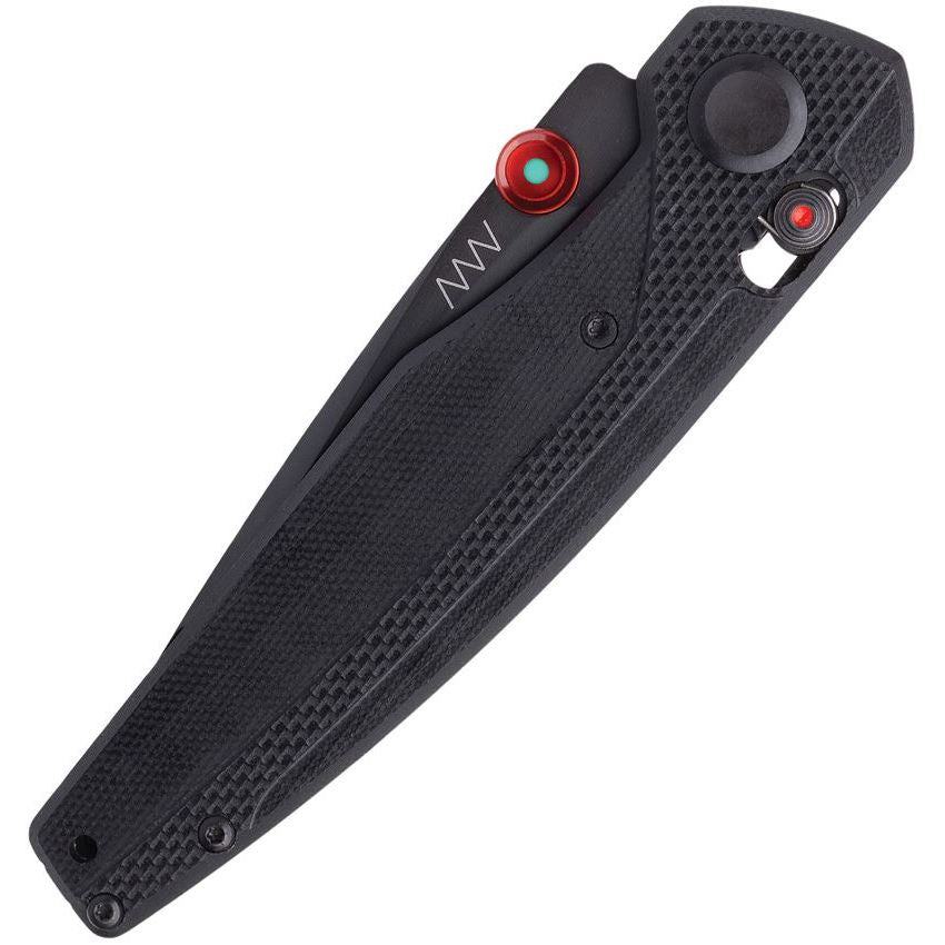 Acta Non Verba A200 Alock Knife Black G10 With Lumidot Glow Premium For EDC Enthusiasts And Collectors by Acta Non Verba Knives