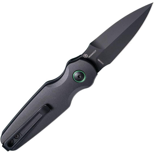 Hogue Auto Ballista II Button Lock Knife With MagnaCut Bayonet Blade EDC Tactical by Hogue