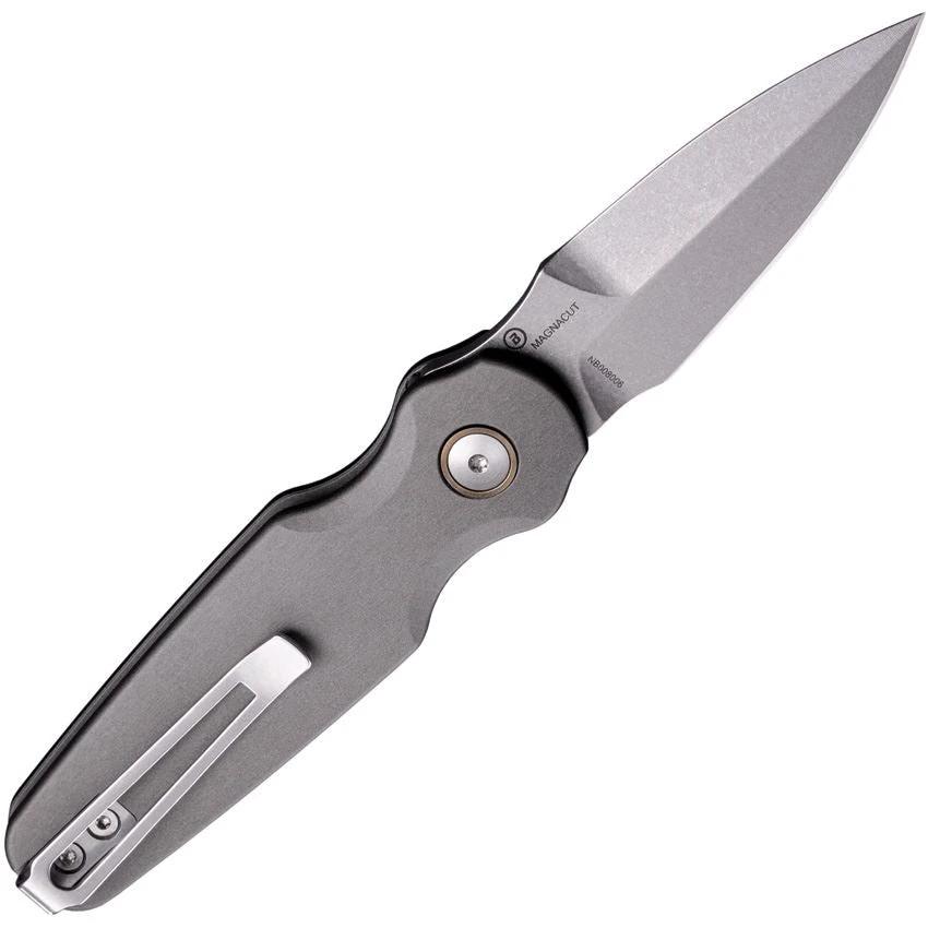Hogue Ballista II Automatic Knife Button Lock for Everyday Carry Enthusiasts with MagnaCut Blade and Cocobolo Inlay by Hogue