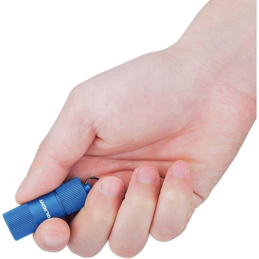 Olight i1R2 EOS Mini Blue Keychain Rechargeable Compact EDC LED Flashlight Kit For Everyday Carry And Travel by Olight