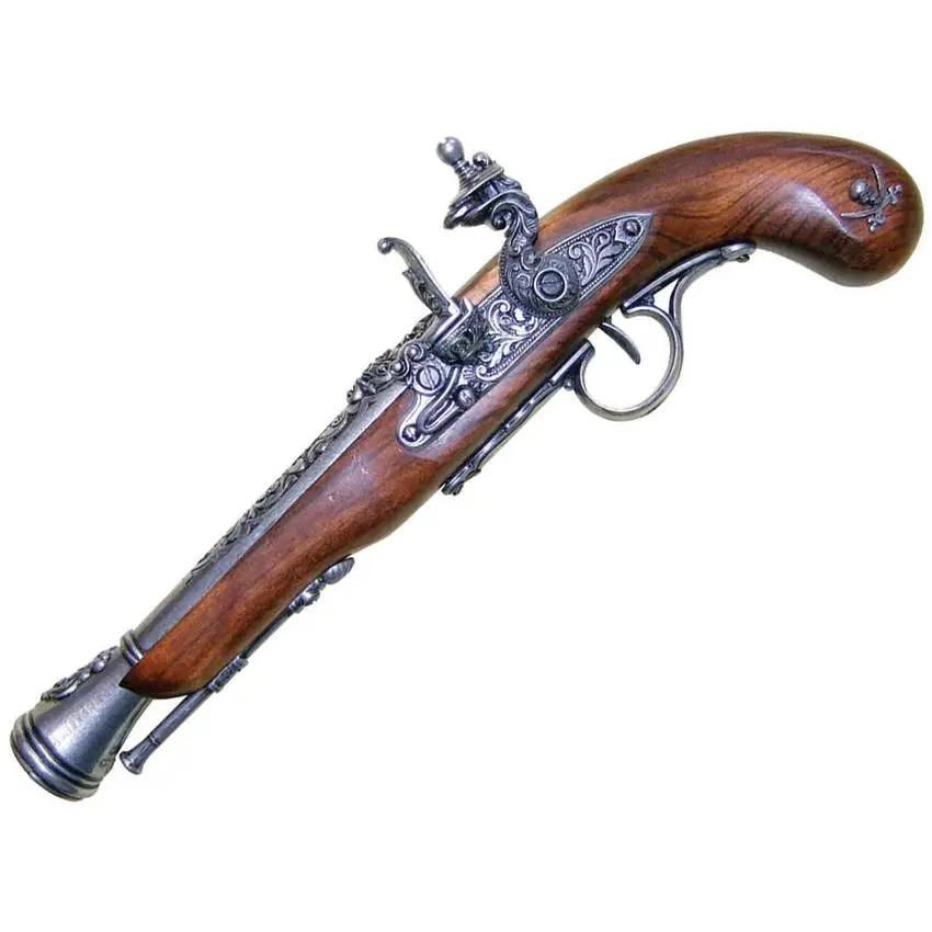 Denix Flintlock Pirate Pistol Left 22-1126G by Denix