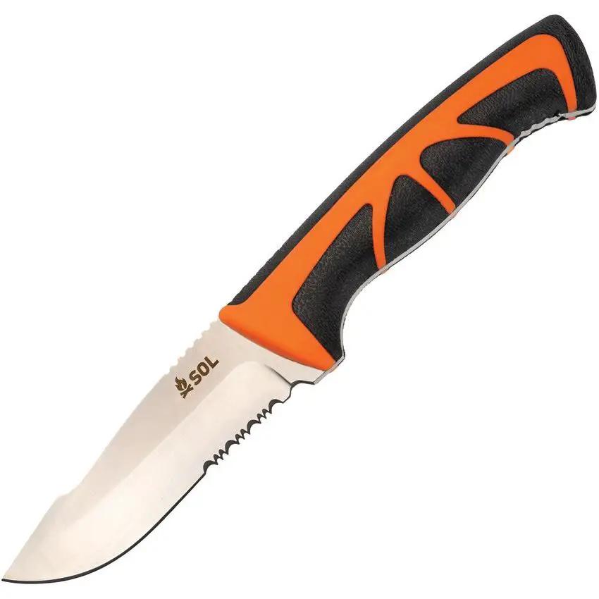 Adventure Medical Stoke Field Knife With Fire Starter And Tinder Cord Full Tang Survival Knife For Hikers And Campers by Adventure Medical
