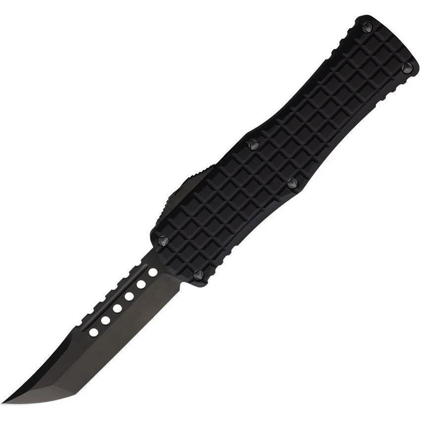 Microtech Auto Hera HH OTF Elite Automatic Knife With DLC Blade And Frag Aluminum Handle For Tactical EDC Enthusiasts by Microtech
