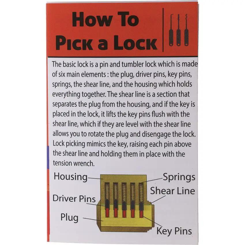 Grim Workshop Tip Guide Lock Picking GWTIPLKPGUID by Grim Workshop