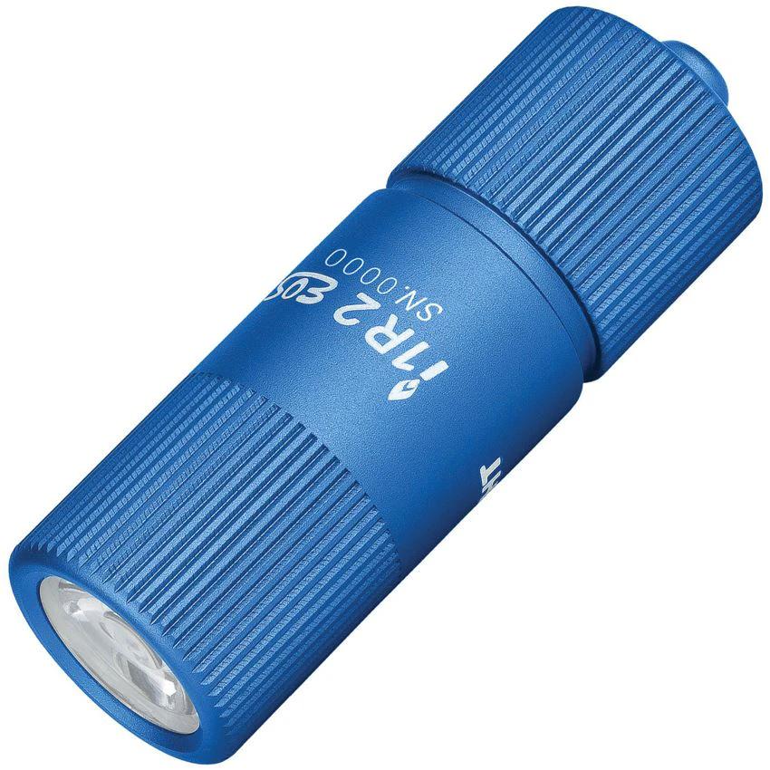 Olight i1R2 EOS Mini Blue Keychain Rechargeable Compact EDC LED Flashlight Kit For Everyday Carry And Travel by Olight