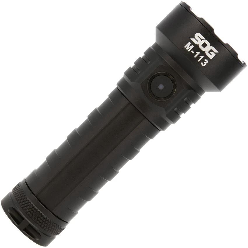 SOG M113 Flashlight 4000L Tactical, Rechargeable, Aluminum Body For Outdoor Enthusiasts by SOG