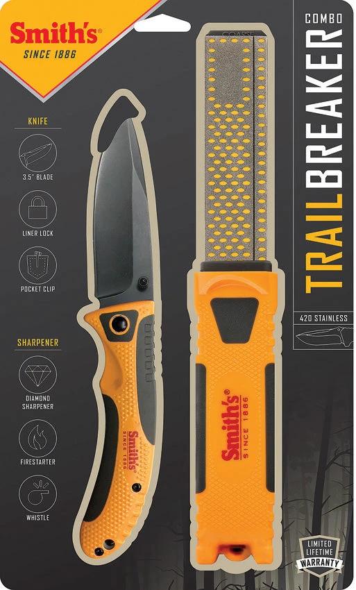 Smith's Sharpeners Trail Breaker Linerlock Combo 51013 by Smith's Sharpeners