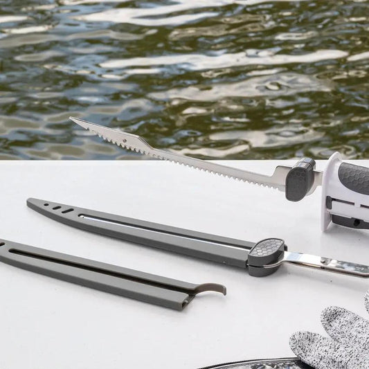 Smith's 8 Inch Flex Blade Sharpeners For Electric Fillet Knives With Interlocking 420 Stainless Serrated Blades by Smith's Sharpeners