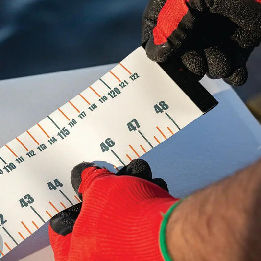 Smiths Sharpeners RegalRiver Portable 48in Retractable Fish Ruler for Boats Waterproof Rustproof by Smith's Sharpeners