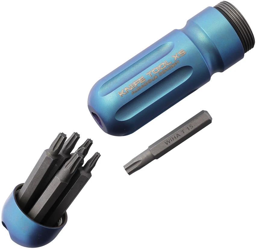 AuCon Knife Tool XS Green Ti AC300515 by AuCon