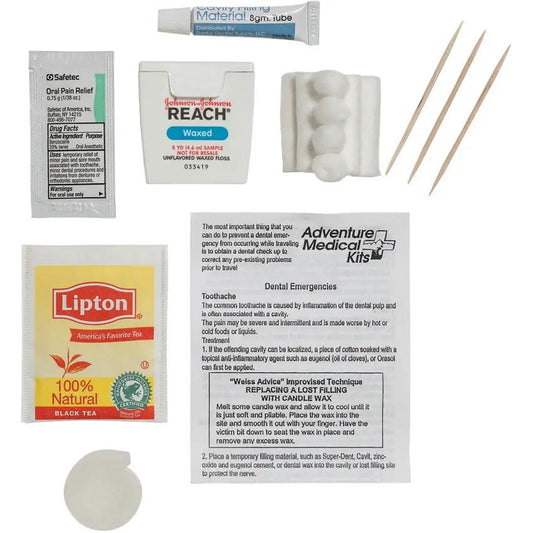 Adventure Medical Dental First Aid Kit With Benzocaine Pain Relief And Temporary Fillings For Adventurers by Adventure Medical