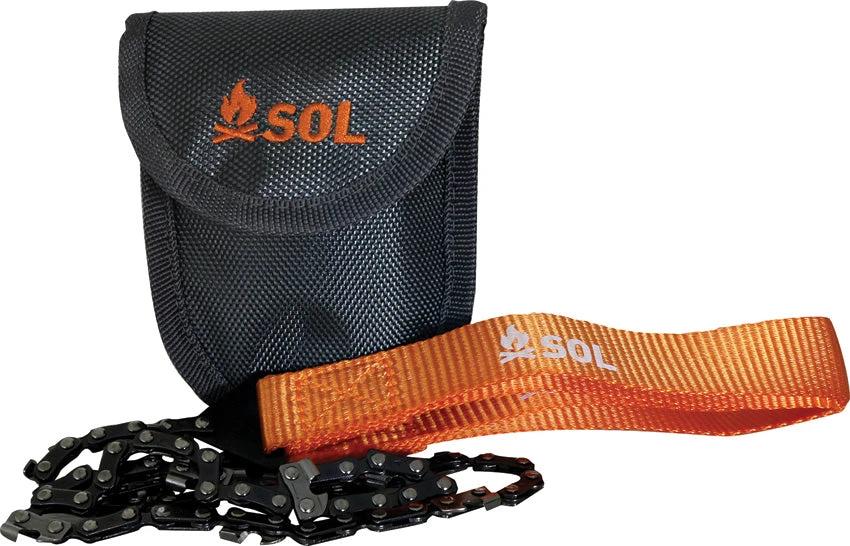 Adventure Medical SOL Pocket Chain Saw 43In Overall 26In Chain Lightweight Survival Tool For Campers by Adventure Medical