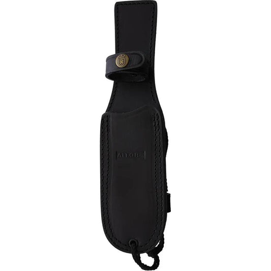 Aitor Crow Knife 16129 Tactical Outdoor Survival Knife With Black Coated Stainless Blade Full Tang Leather Sheath by Aitor
