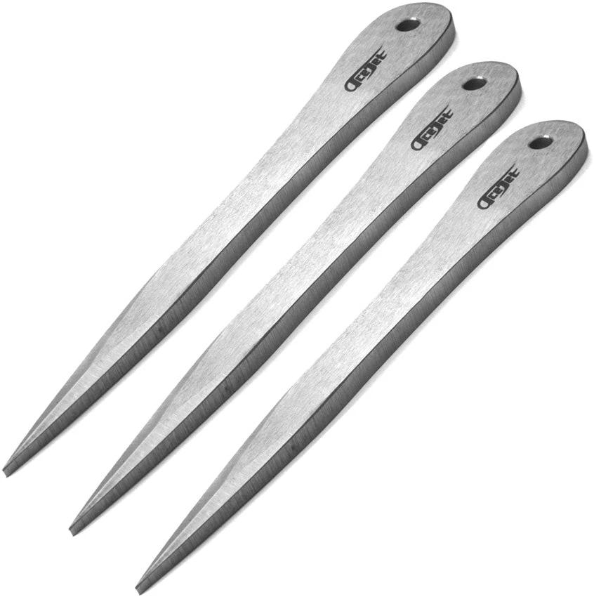 AceJet Stinger 7036 Throwing Knives Set 3 Spring Steel Blades Lanyard Hole Certificate Of Authenticity For Knife Throwers by ACEJET