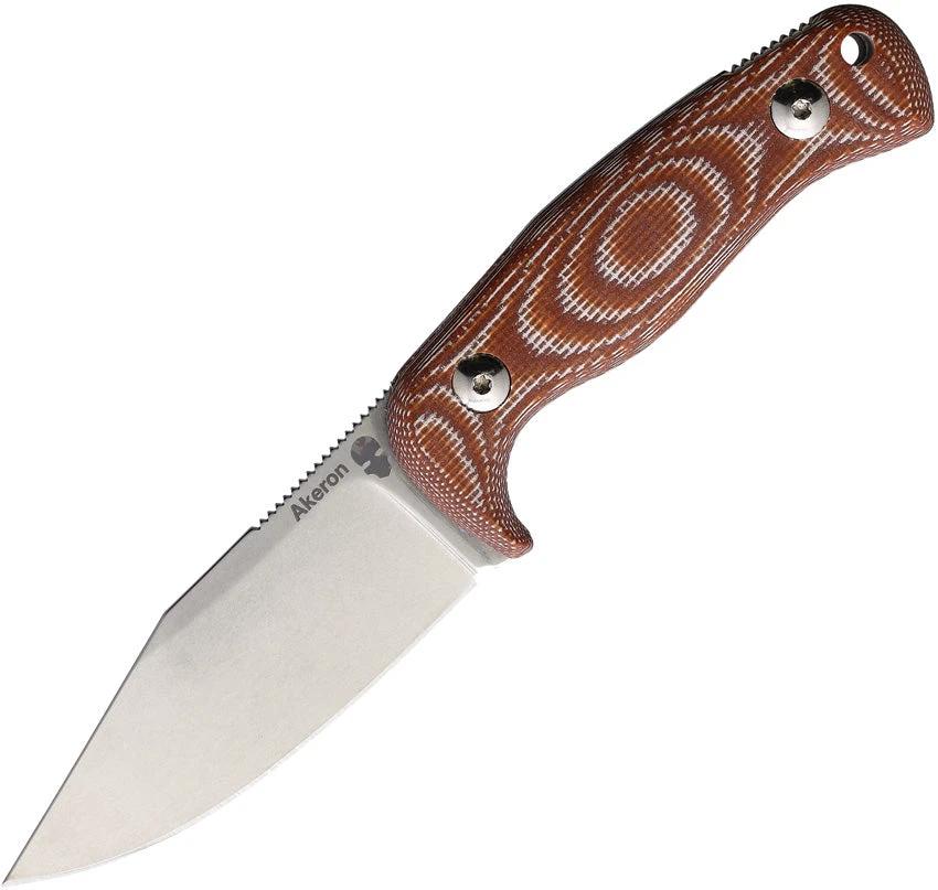 Eklipse Micarta Knife Fox Tony Lopes Fixed Blade Six Point Five Inch N690 Micarta Handle Belt Sheath For Knife Fans by Akeron