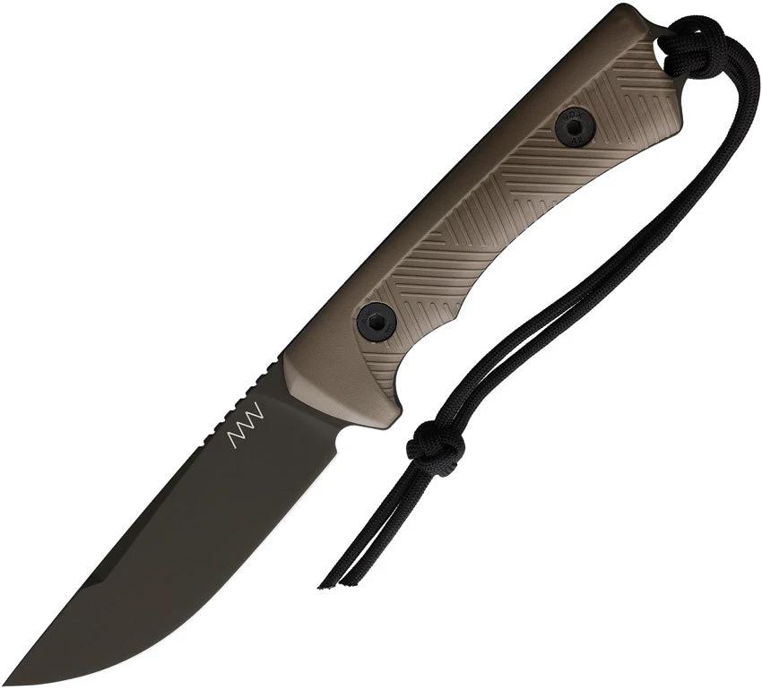Acta Non Verba P200 Fixed Blade Knife Sleipner Tool Steel Cerakote OD Finish Full Tang For EDC by Acta Non Verba Knives