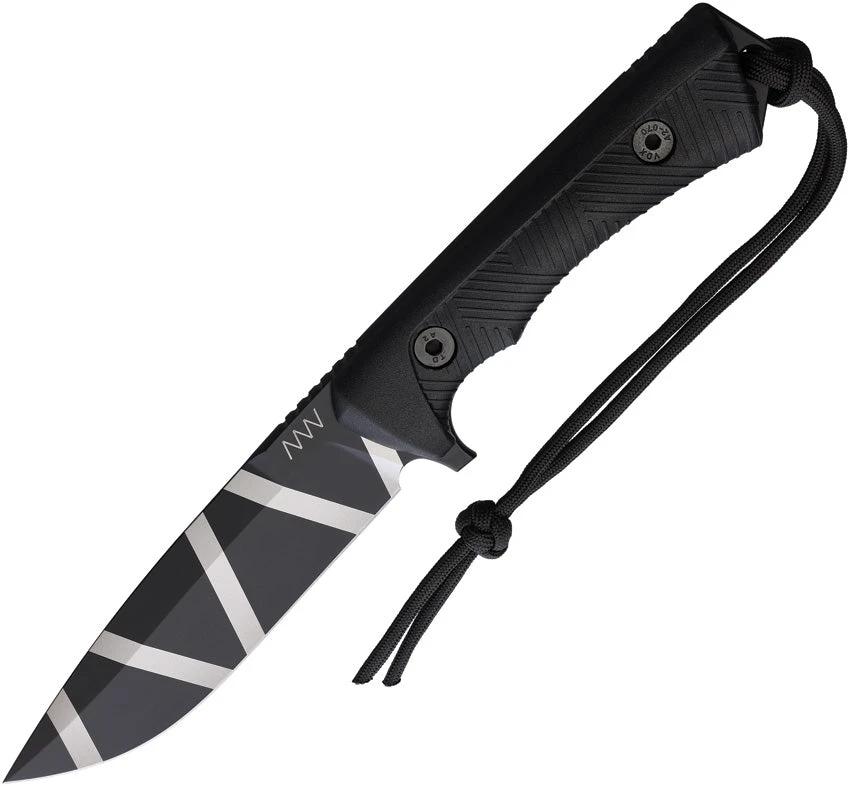 Acta Non Verba P250 Fixed Blade Knife For Outdoor Survivalists With Sleipner Steel Cerakote Full Tang MOLLE Sheath by Acta Non Verba Knives