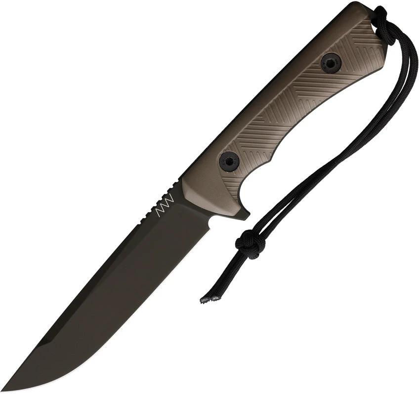 Acta Non Verba Fixed Blade Knife P300 OD Green Cerakote Sleipner Steel Full Tang Rugged Outdoor Enthusiast by Acta Non Verba Knives