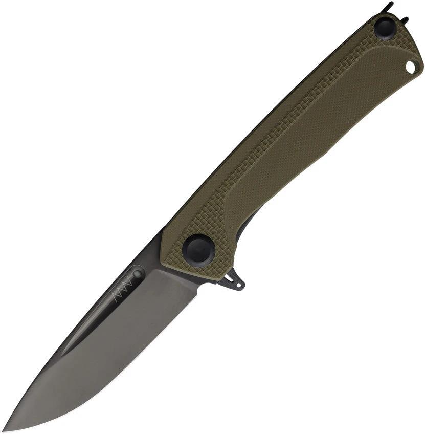 Acta Non Verba Z200 Plus Linerlock Knife DLC Premium Blade Sleipner Steel G10 Handle For EDC Enthusiasts by Acta Non Verba Knives