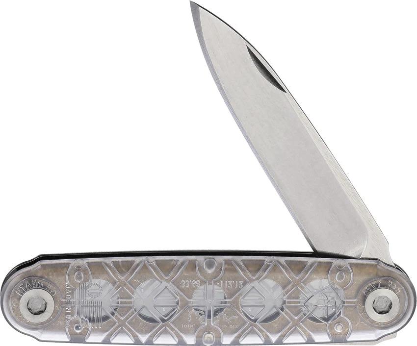 American Service Knife The ONE Folder Clear ASK-ONE CLR by American Service Knife