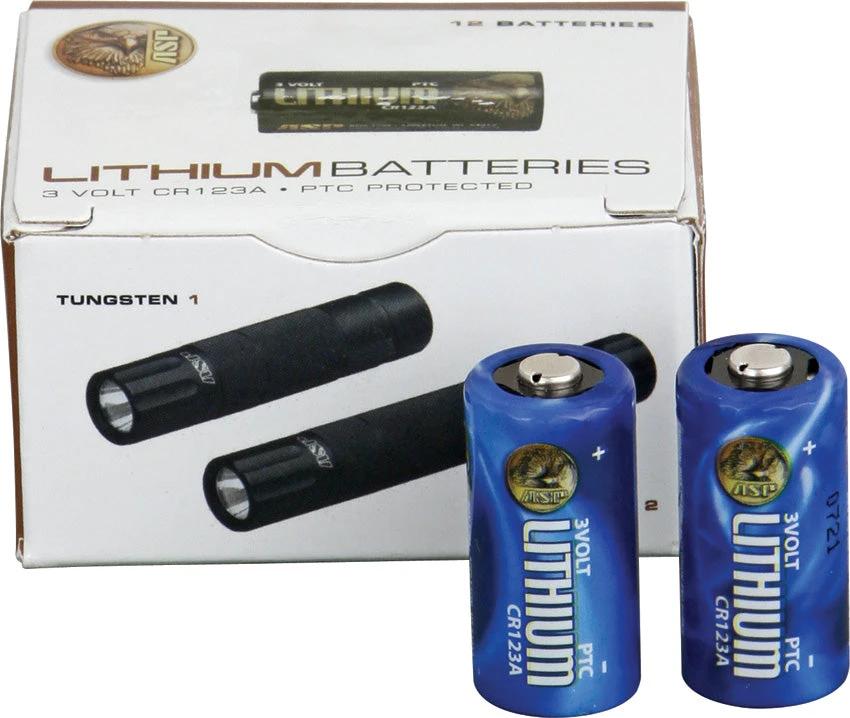 ASP CR123A Battery - 12 Pack 03028 by ASP
