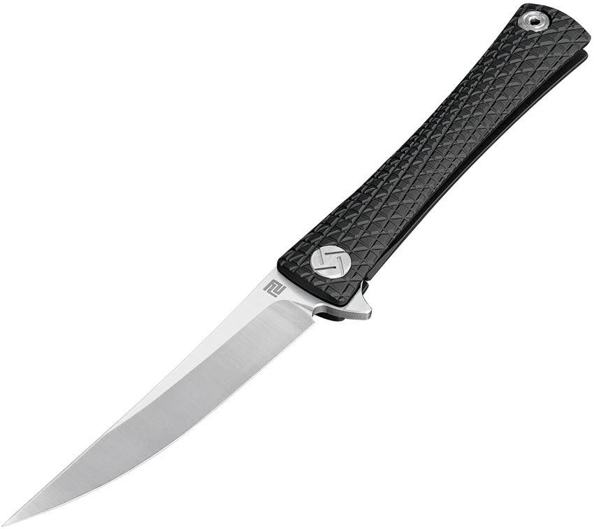 Artisan Waistline Linerlock Black M390 1805G-BKM by Artisan