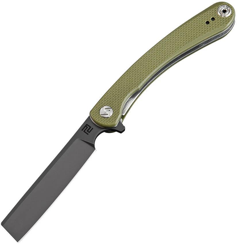 Artisan Sm Orthodox Linerlock D2 Grn 1817PS-BGNF by Artisan