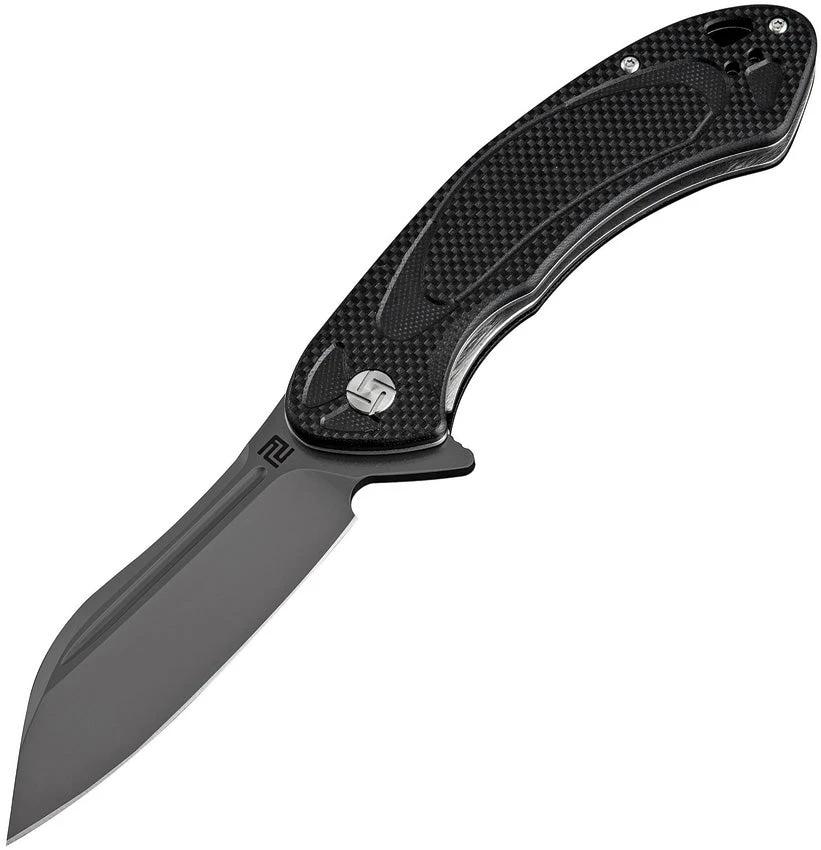 Artisan Eterno Linerlock Black D2 1818P-BBKF by Artisan