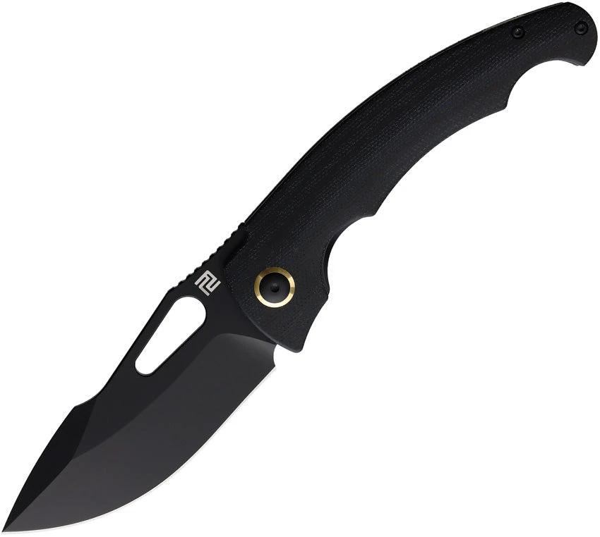 Artisan Xcellerator Linerlock Micarta 1860P-BMBK by Artisan