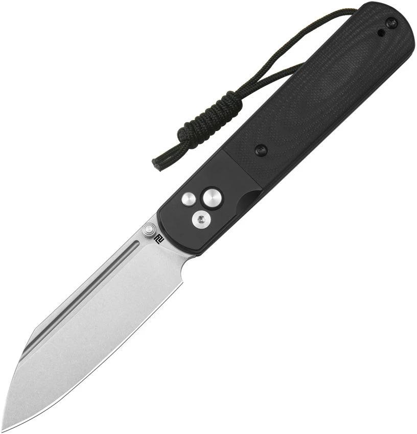Artisan Holm Button Lock Black 1875P-BK by Artisan