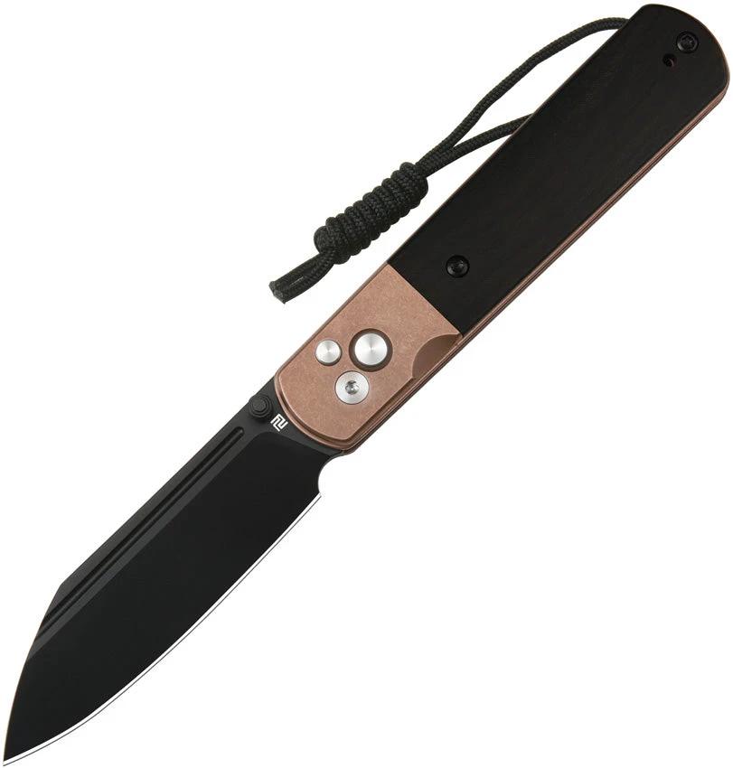 Artisan Holm Button Lock Ebony 1875P-BRG by Artisan