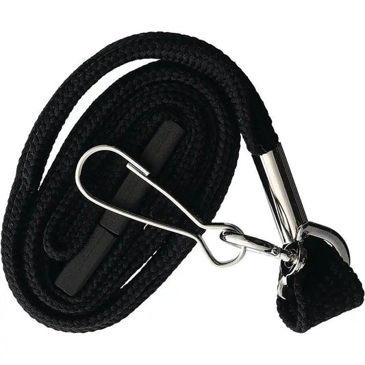 All Weather Safety Whistle 101LANBK Ultra Loud Alarm For Outdoor Adventurers Underwater Use Keyring Lanyard by All Weather Safety Whistle