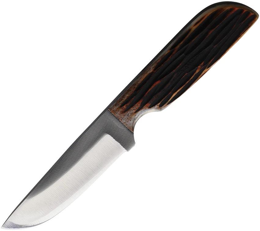 Anza Fixed Blade Amber Bone JWKR3 AJB by Anza