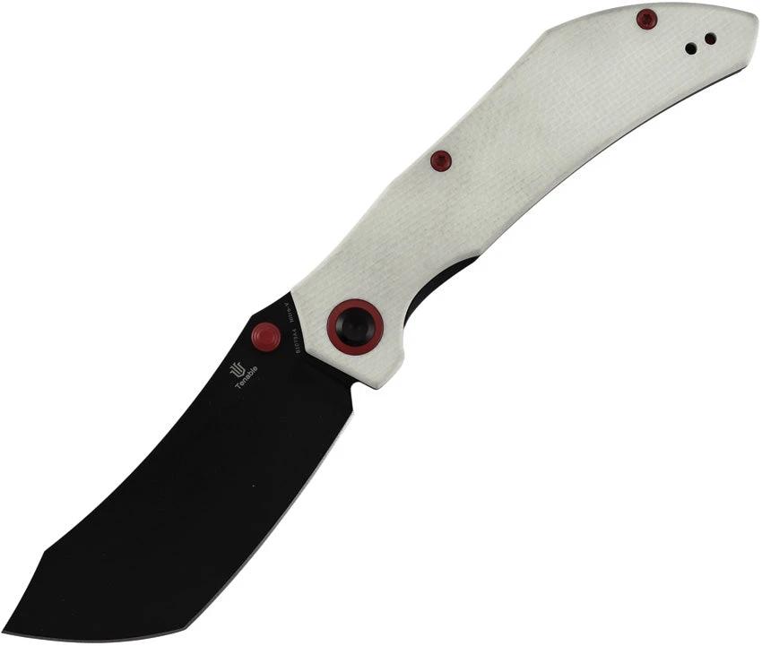 Tenable Knives Tipper Linerlock White G10 B1079A4 by Tenable Knives