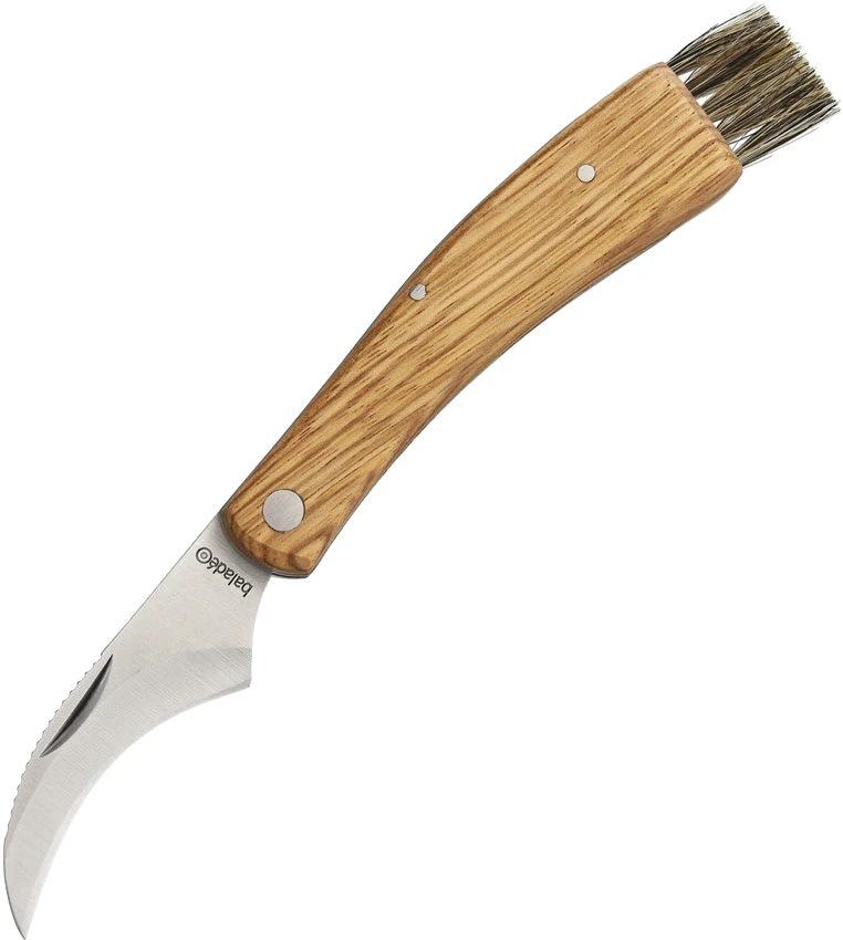 Baladeo Mushroom Knife Zebra Wood ECO000029 by Baladeo