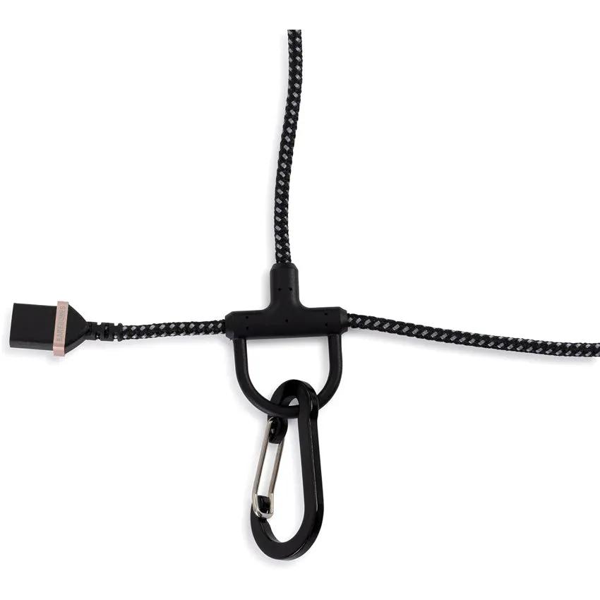 Barebones Living Outpost Pendant Light White USB Plug Smooth Dimming Vintage Steel For Modern Kitchens by Barebones Living