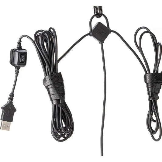 Barebones Edison String Lights Bronze LIV-265 Outdoor Weatherproof LED For Patio by Barebones Living