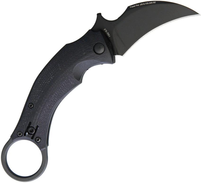 Bastinelli Creations Black Bird Folder Black FX-591 by Bastinelli Creations