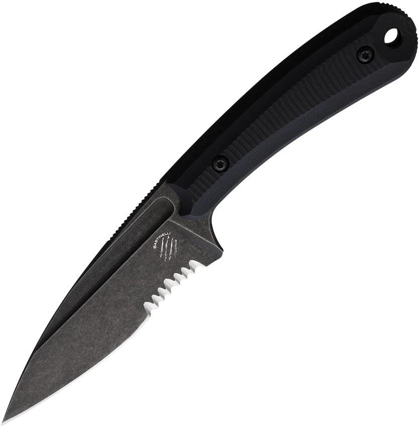 Bastinelli Creations SIN Fixed Blade Serrated SIN FIXED BLADE SERRATED by Bastinelli Creations