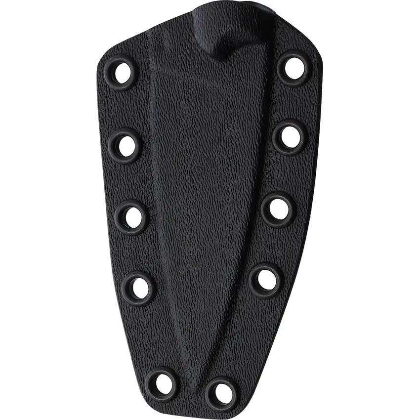 Bastinelli SIN Fixed Blade Serrated Knife N690 Steel Black G10 Full Tang Kydex Sheath For Tactical EDC by Bastinelli Creations
