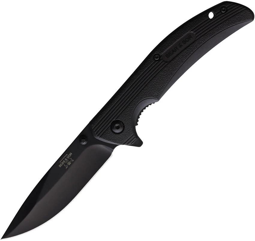 Bear & Son Sideliner Linerlock Black 778B by Bear & Son