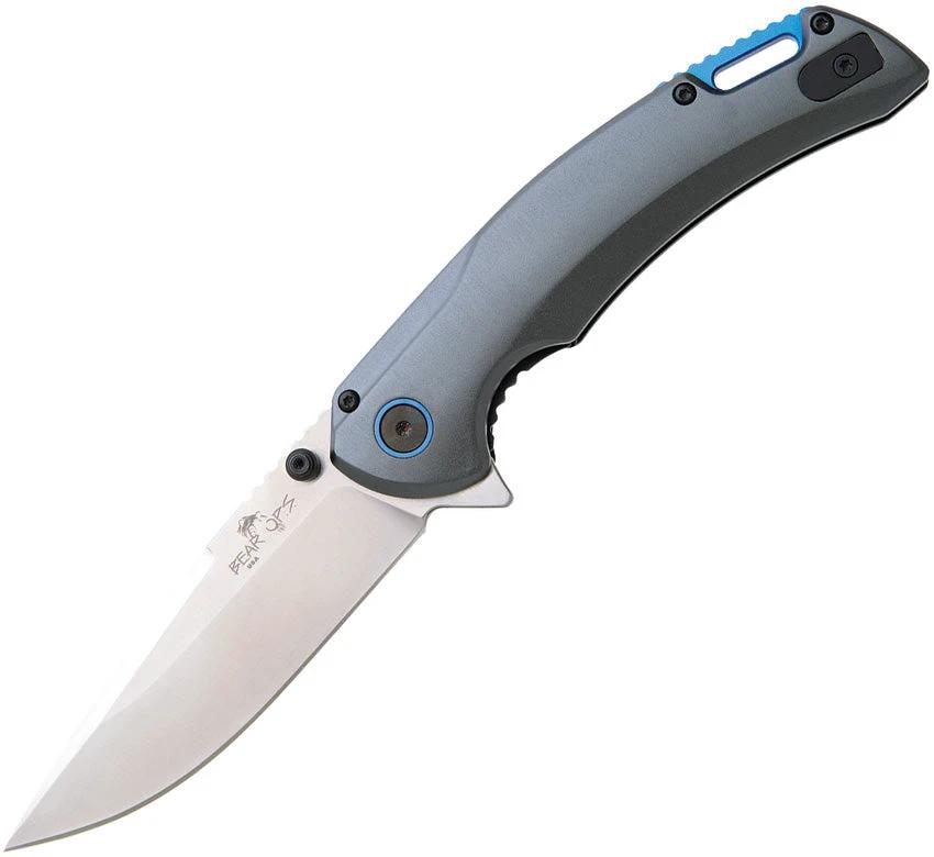 Bear & Son Loadout I Linerlock A/O Gray A-600-ALGY-S by Bear & Son