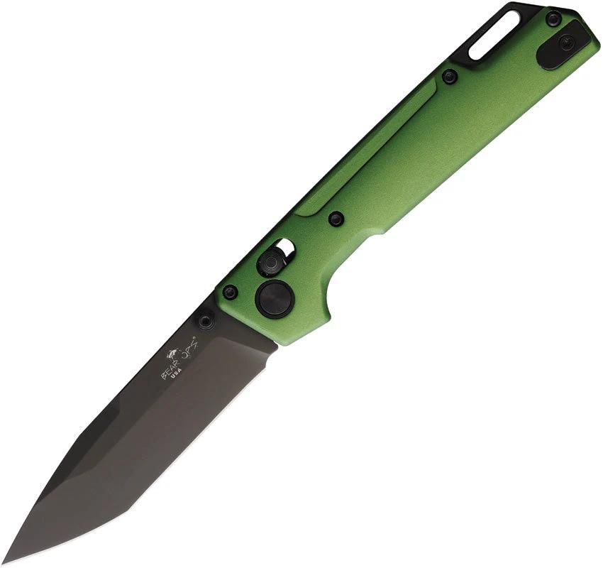 Bear & Son Nekama I Slide Lock Bomber Grn MC-1000-ALOD-B by Bear & Son
